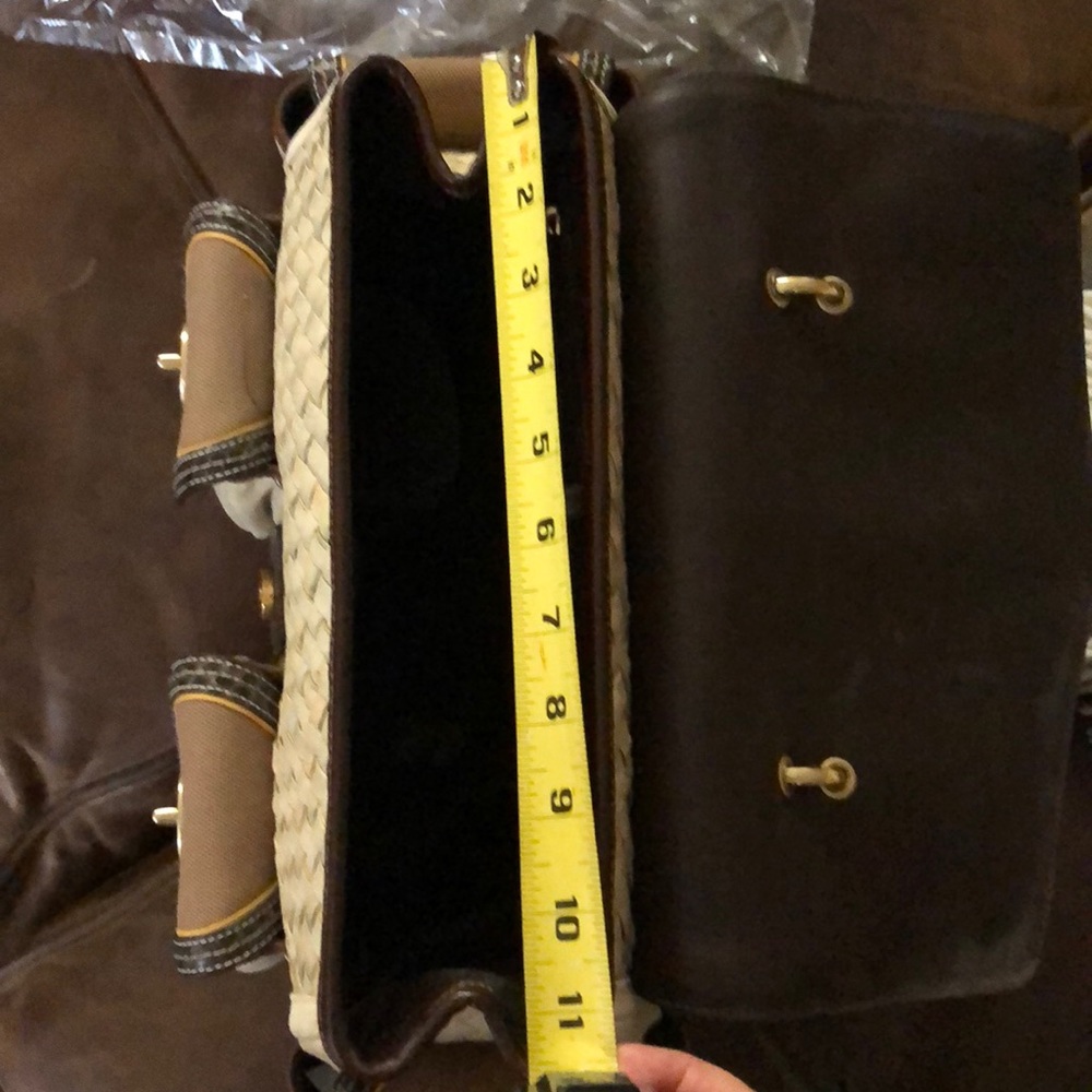 Limited Edition Daphne Coach Straw Handbag EUC - Picture 10 of 11